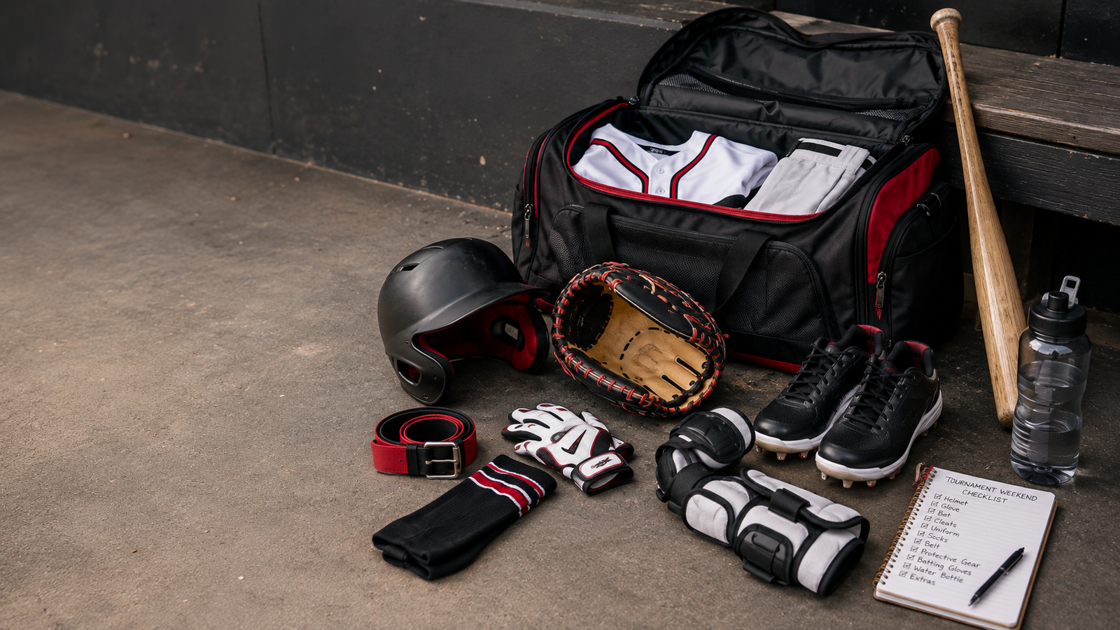 Travel Baseball Gear Checklist for Tournament Weekends