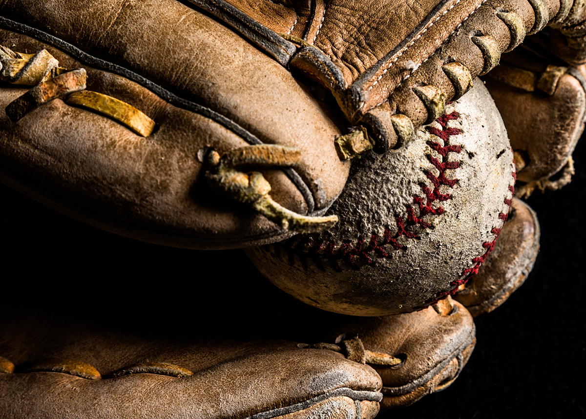 What can you use to oil a baseball glove?