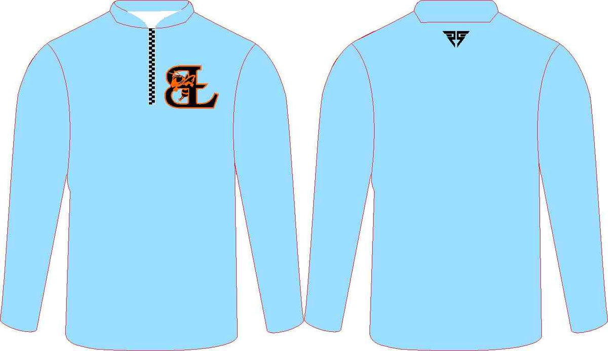 BTL Blue Long Sleeve Cage Jacket