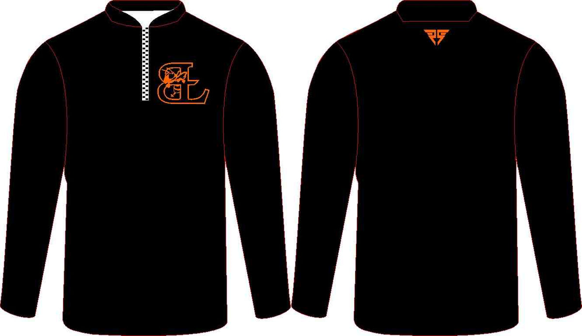 BTL Black Long Sleeve Cage Jacket
