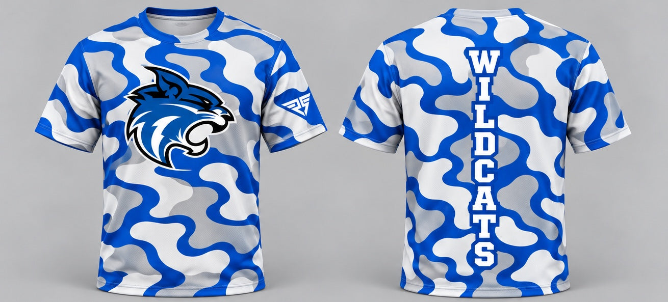 HYWC Shirt - Blue Camo